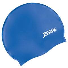 Zoggs Adults Silicone Swim Cap - Royal