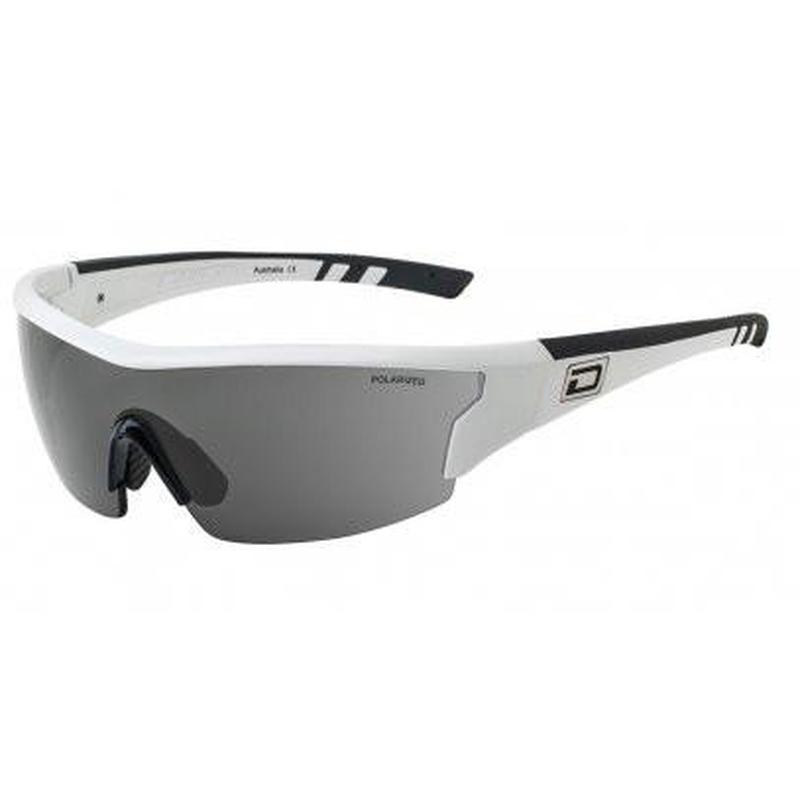 Dirty Dog Sport Wix sunglasses White/Black Polarized Lenses-Sunglasses-Outback Trading