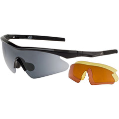 Dirty Dog Sport Alternator Black Interchangeable Lens Sunglasses-outback trading