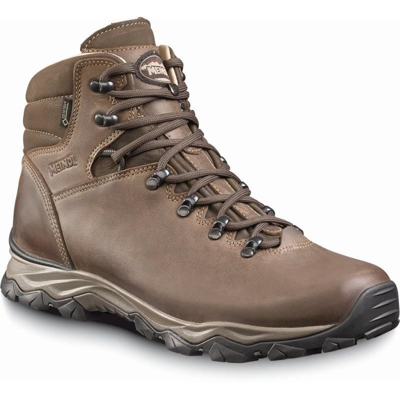 Meindl Peru Women's GTX Walking Boots - Brown Waxed Nubuck Leather-Walking Boots-Outback Trading