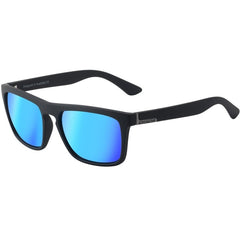 Dirty Dog Ranger Satin Black/Ice Blue Mirror Lens Sunglasses-outback trading