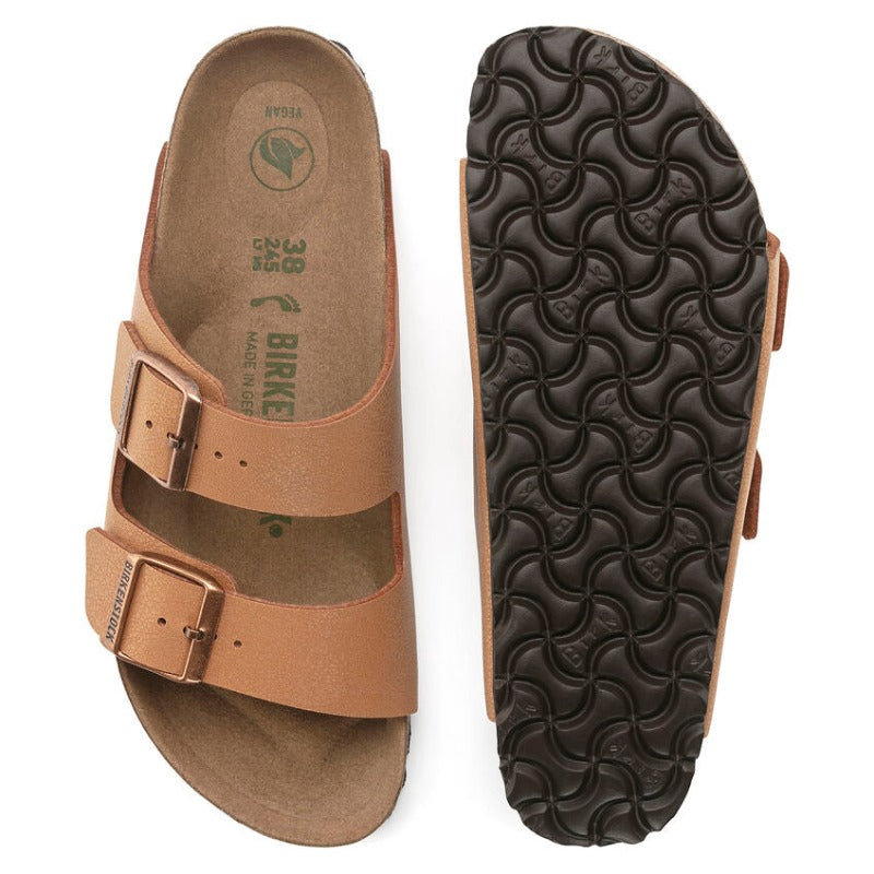 Birkenstock Arizona Women's Vegan Sandals - Pecan 7