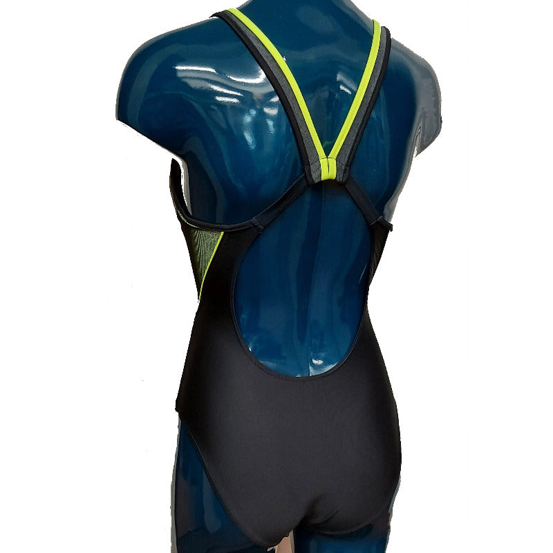 Aqua Sphere "Phelps" Hanoi Swimming Costume - Black/Yellow 3