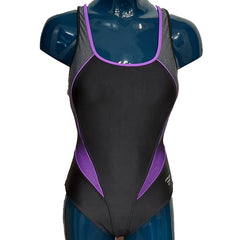 Aqua Sphere "Phelps" Hanoi Swimming Costume - Black/Purple 1
