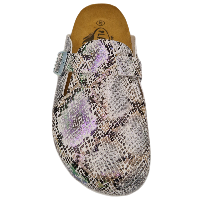 Snake print best sale clogs