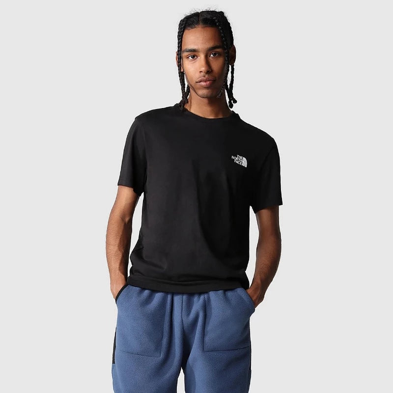 The North Face Simple Dome Men's Short Sleeve T-Shirt - Black 3