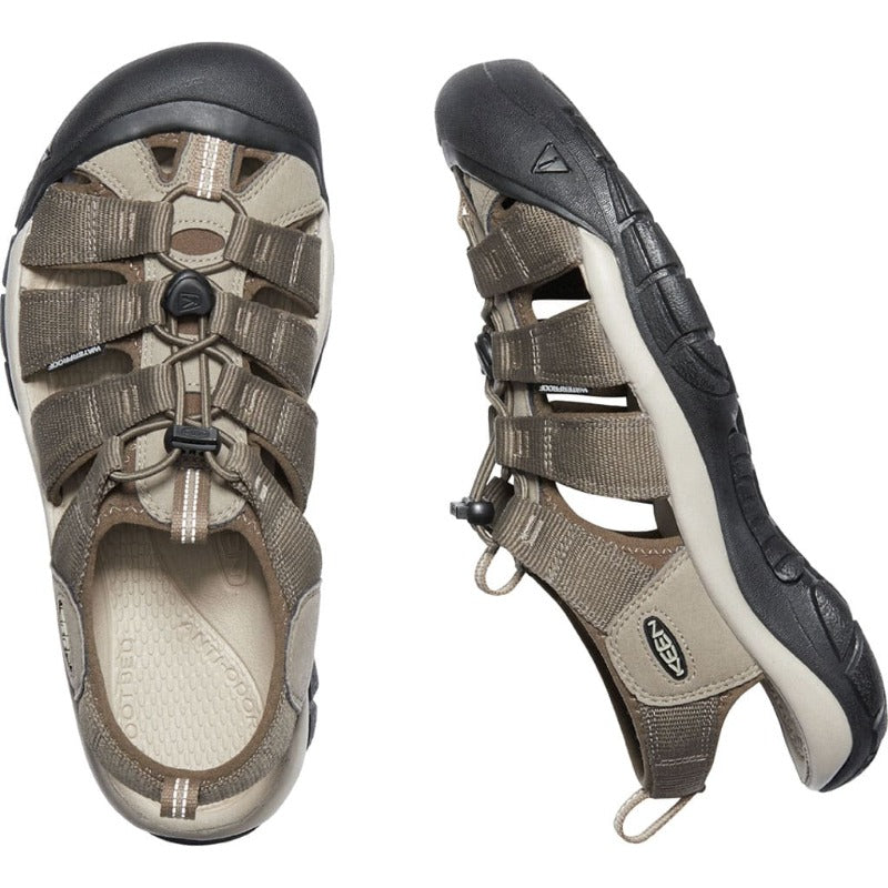 Keen Newport H2 Men's Tough Walking Sandals - Brindle / Canteen.9