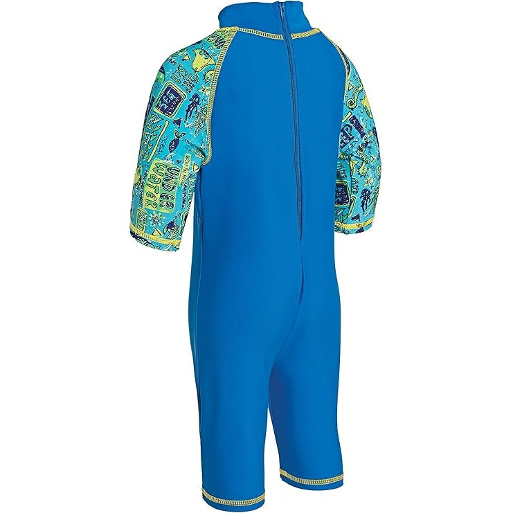 Zoggs Sun Protection 1 Piece suit - Blue 2