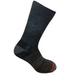 1000 Mile Approach Double Layer Walking Socks for Men - Charcoal