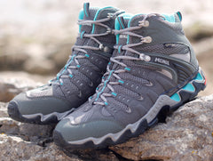 Meindl Respond Lady Mid ll Women's GTX Walking Boots - Anthracite/Turquoise