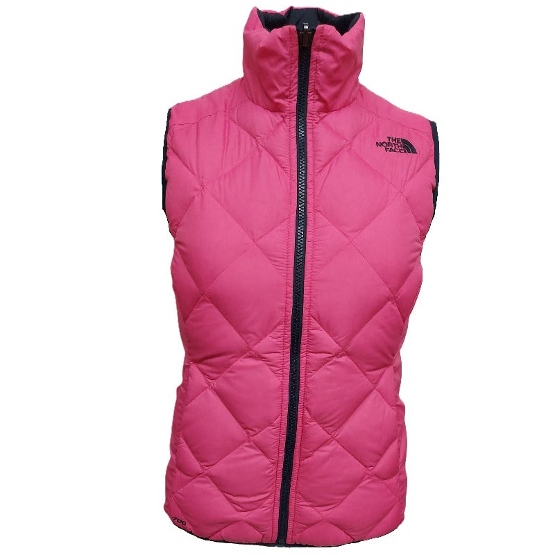 The North Face Women's Reversible Down Vest - Navy/Pink.1