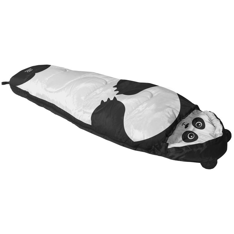 Highlander Creature Childrens 300 Mummy Sleeping Bag panda 1
