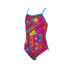 Zogg Tribal Art Yaroomba Zoggs Girls Swimsuit