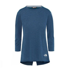 The North Face Inlux Women's 3/4 Sleeve Top Blue Wing Teal 1