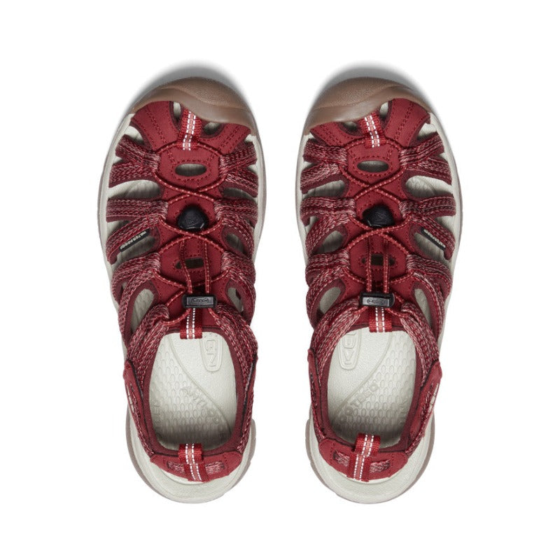 Keen Whisper Women's Walking Sandals - Red Dahila 2