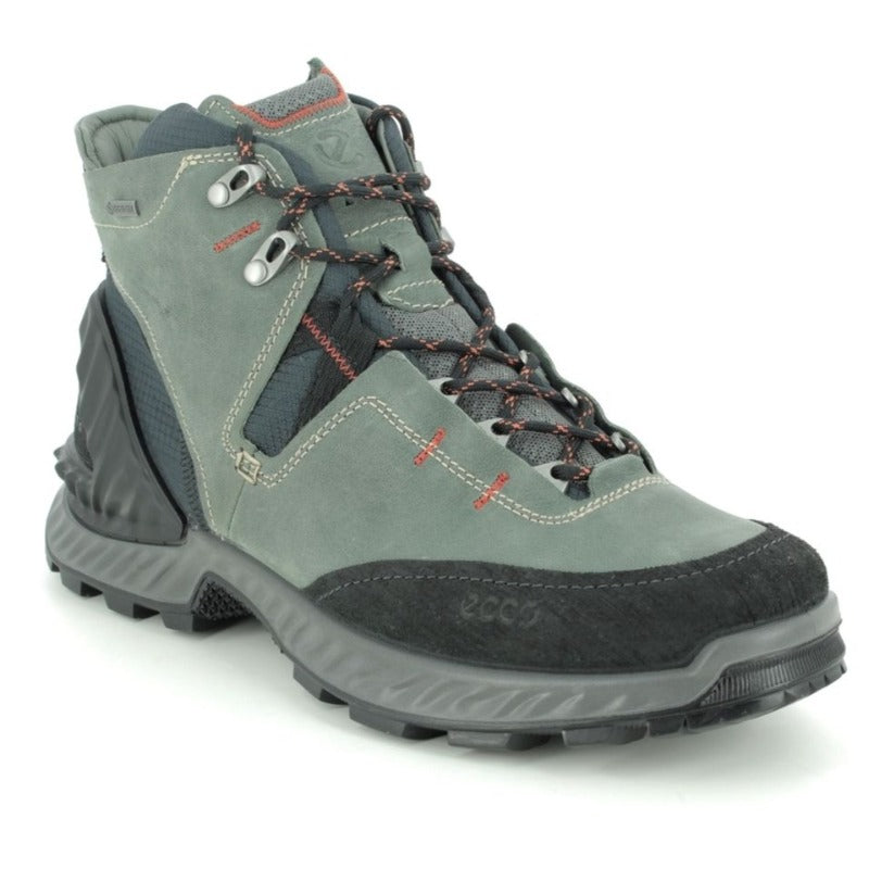 Ecco Exohike Men's Goretex Walking Boots - Black/Lake-outback  trading-1