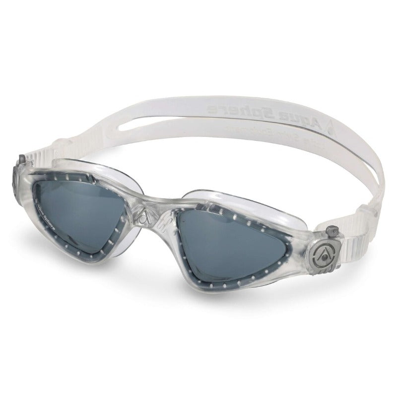 Aqua Sphere Kayenne Adult's Goggles Clear/Silver/Dark Lens