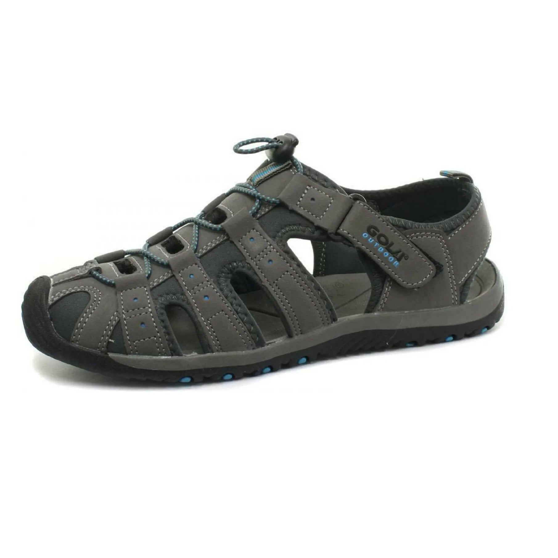 Gola Outdoor Shingle 3 Mens Sandal UK 11 Grey Black Blue