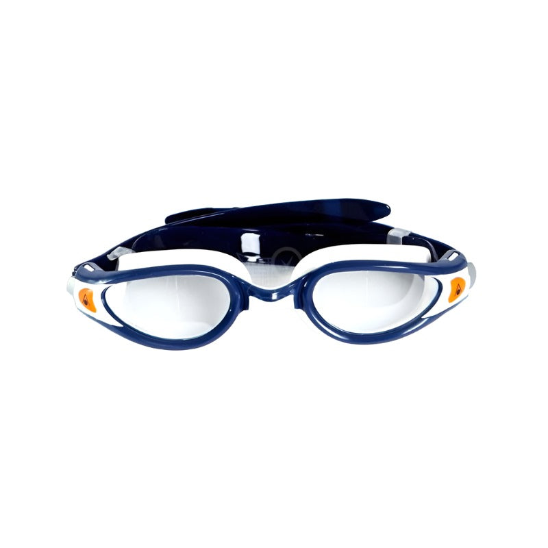 Aqua Sphere Kaiman Exo Adult's Goggles BLue/White/Clear Lens