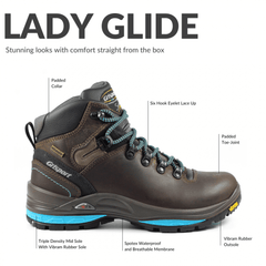 Grisport Lady Glide Waterproof Walking Boot