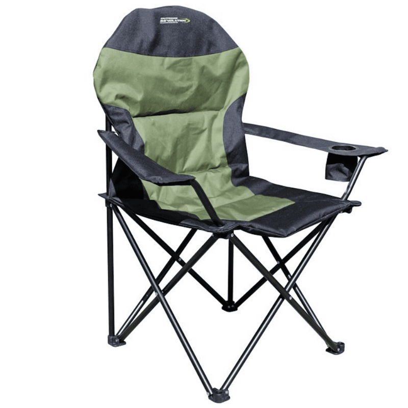 Outdoor Revolution Highback XL Chair Green/Black-outback trading