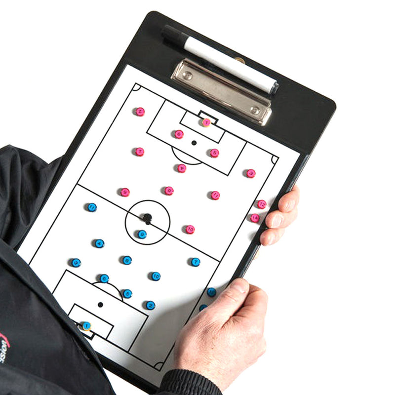 Precision Training Soccer/Football Coaches Double-Sided Clipboard