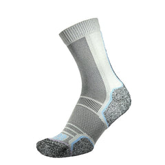 1000 Mile Trek Socks - Twin Pack Women's - Silver Blue/Pink.2