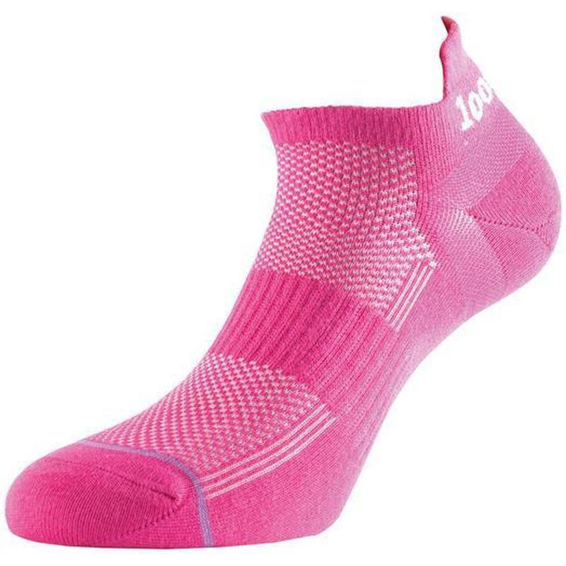 1000 Mile Ultimate Tactel Trainer Liner Sock Ladies - Pink-Socks-Outback Trading