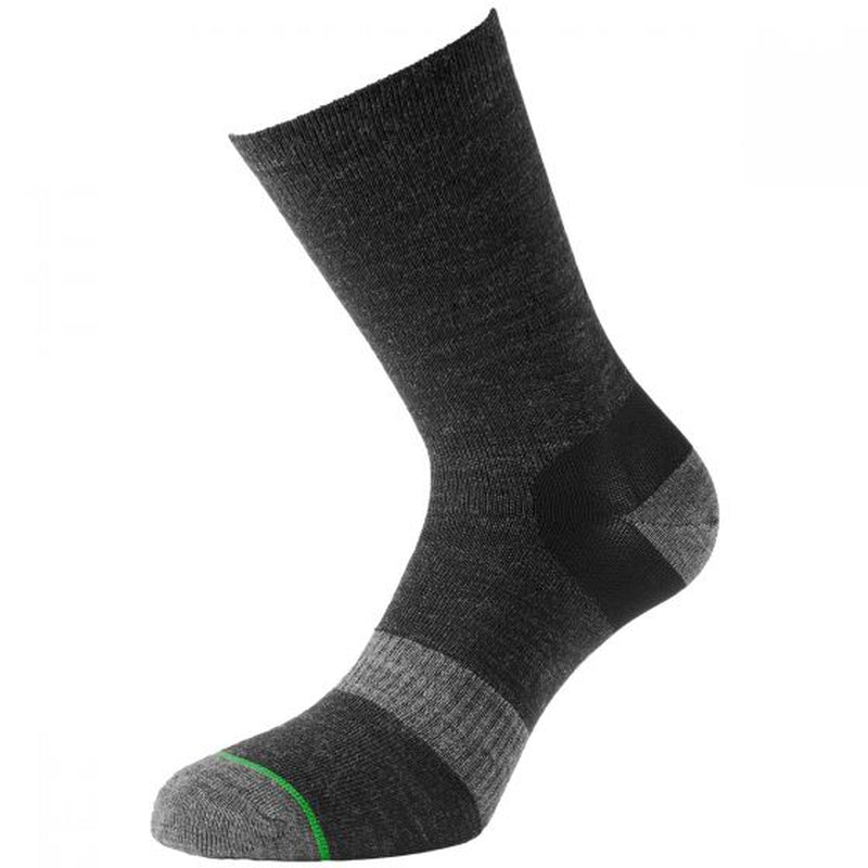 1000 Mile Approach Double Layer Walking Socks for Men - Charcoal-Socks-Outback Trading