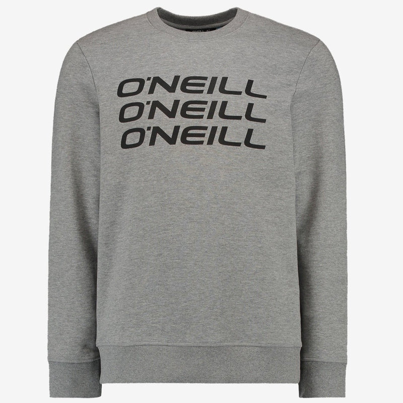 O'Neill Mens Triple Stack Crew Sweatshirt - Silver-Sweatshirt-Outback Trading