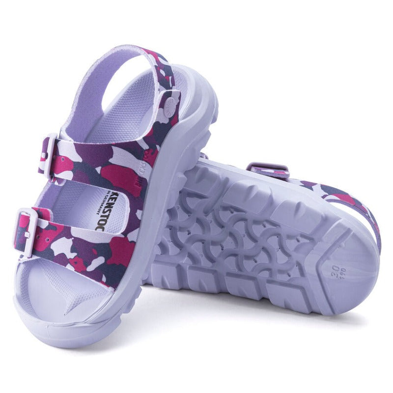 Birkenstock Mogami CL Kids Sandal - Cork Camo Purple 5