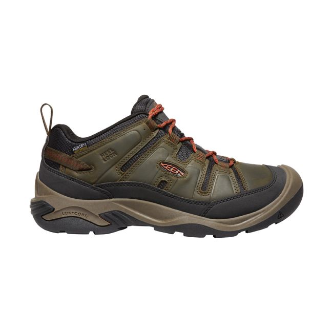 Keen Circadia Men's Walking Shoes - Olive/Potters Clay.6