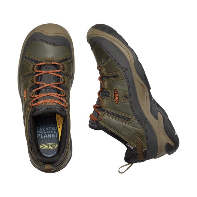 Keen Circadia Men's Walking Shoes - Olive/Potters Clay – Outback Trading
