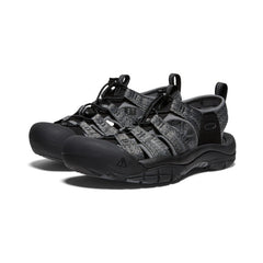 Keen Newport H2 Men's Tough Walking Sandals -Black / Steel Grey 4