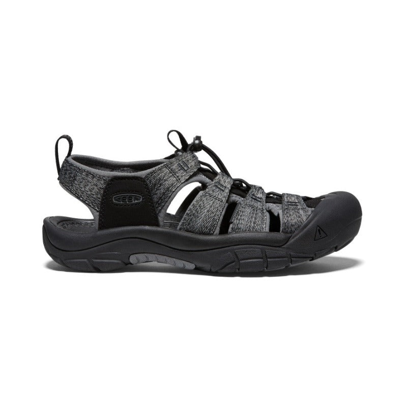 Keen Newport H2 Men's Tough Walking Sandals -Black / Steel Grey 1