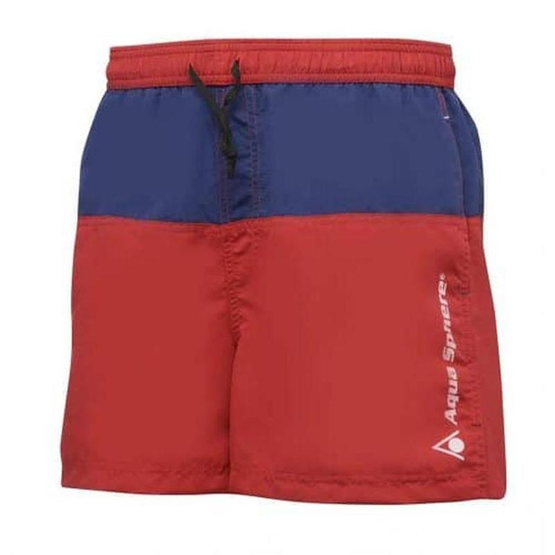 Aqua Sphere Orinoco Swim Shorts - Red/Navy-Swimwear-Outback Trading