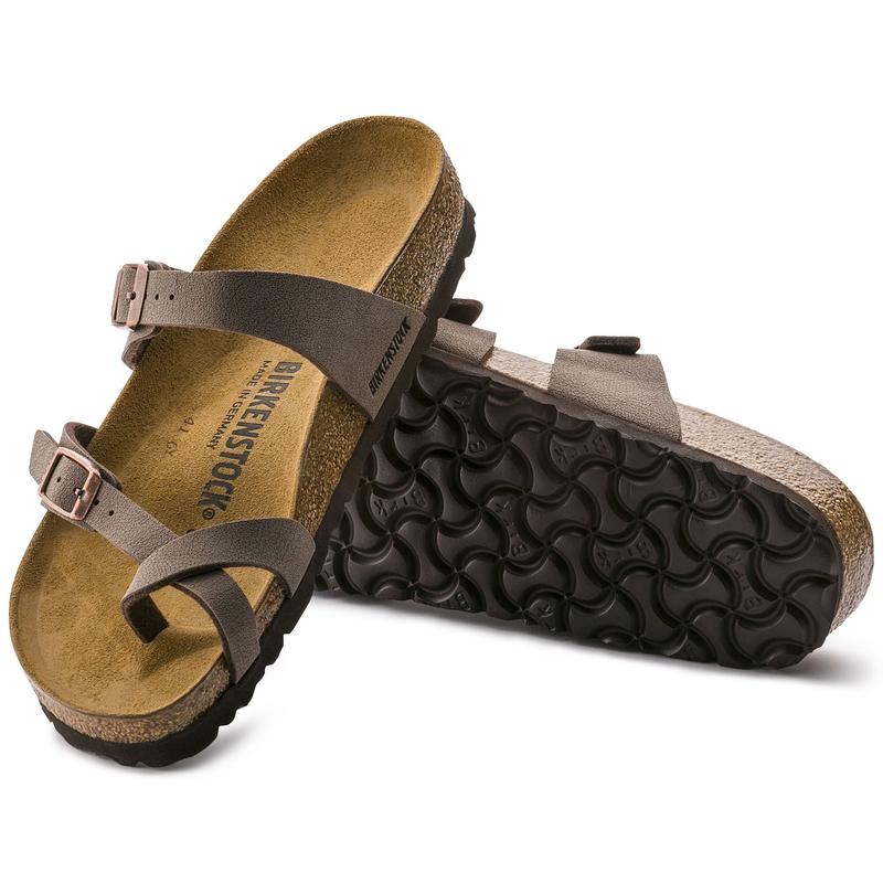 Birkenstock Mayari Birko-Flor Nubuck Women's Sandals - Mocca-Sandals-Outback Trading
