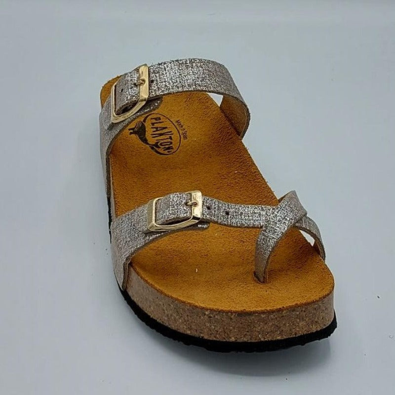 Plakton Bombay Women's Sandal - Nickel.3