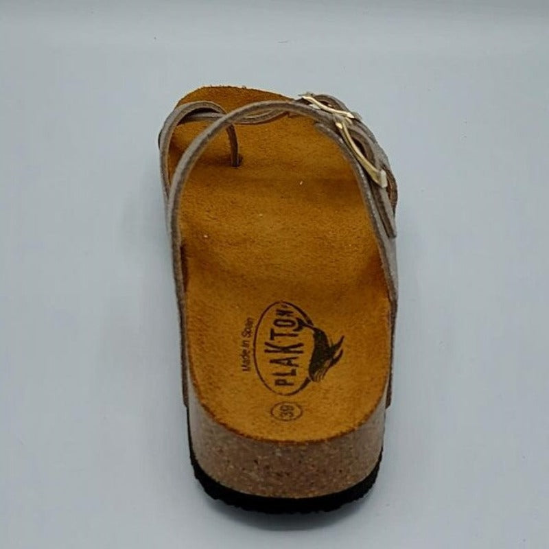 Plakton Bombay Women's Sandal - Nickel.5