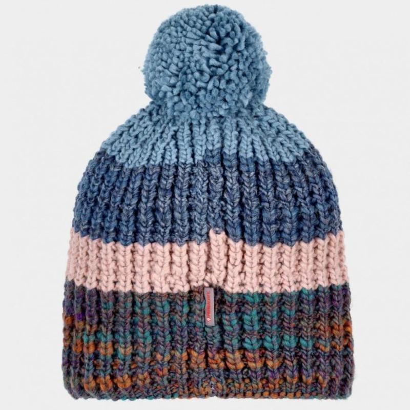 Buff Knitted & Polar Pom Pom Alina Hat-Hats-Outback Trading