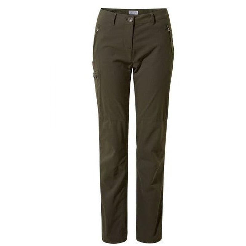 Craghoppers Women's NosiLife Pro II Trousers - Mid Khaki-Active Trousers-Outback Trading