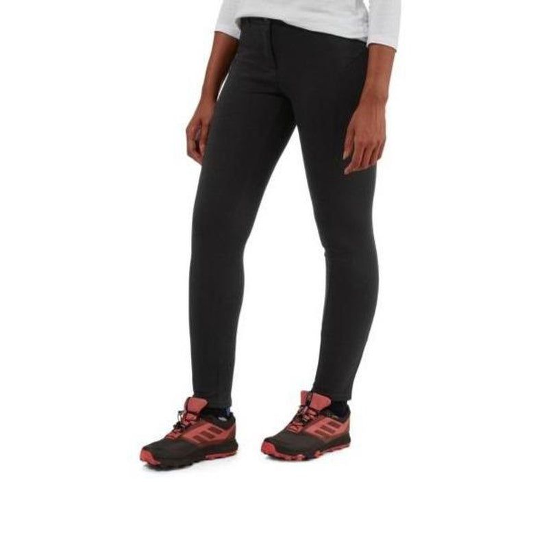 Craghoppers Pro Trekking Women's Leggings - Black-Active Trousers-Outback Trading