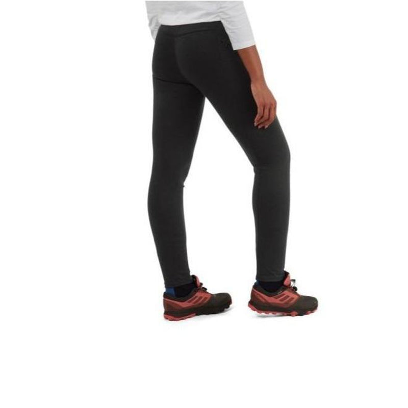 Craghoppers Pro Trekking Women's Leggings - Black-Active Trousers-Outback Trading