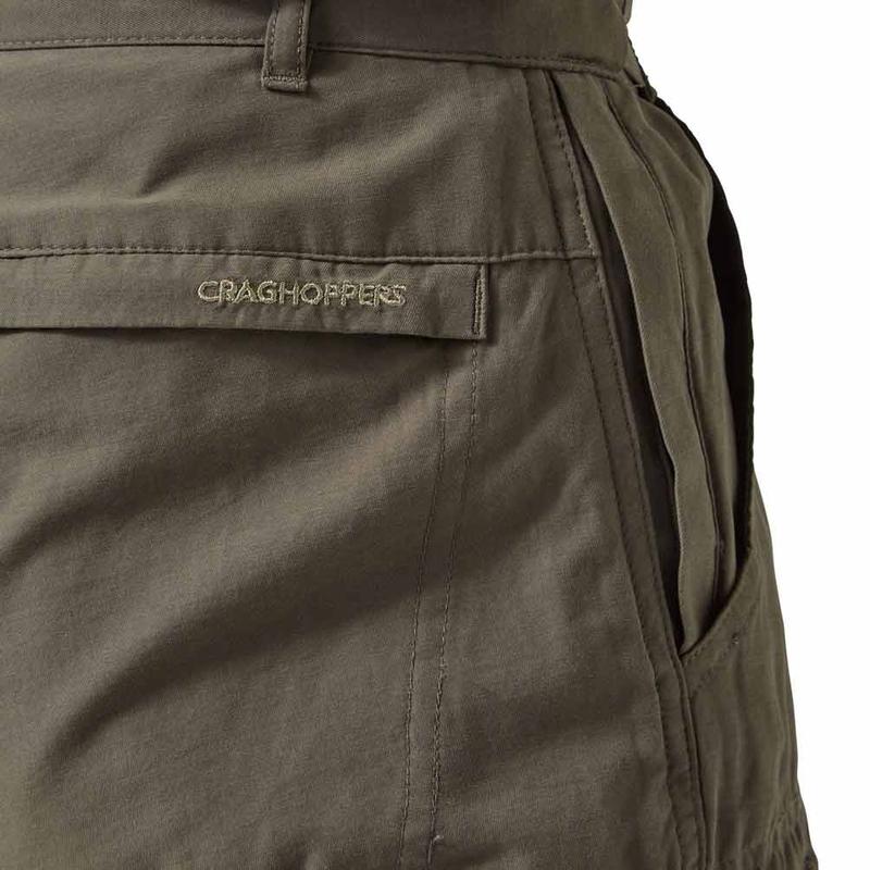 Craghoppers Trousers  Nosidefence Kiwi Classic Hiking Trousers Green   Mens  Allogsoif