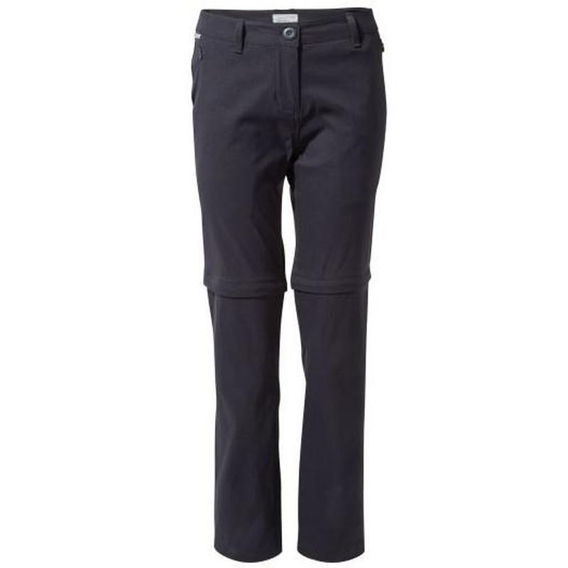 Craghoppers Women's Kiwi Pro Convertible Trousers - Dark Navy-Active Trousers-Outback Trading