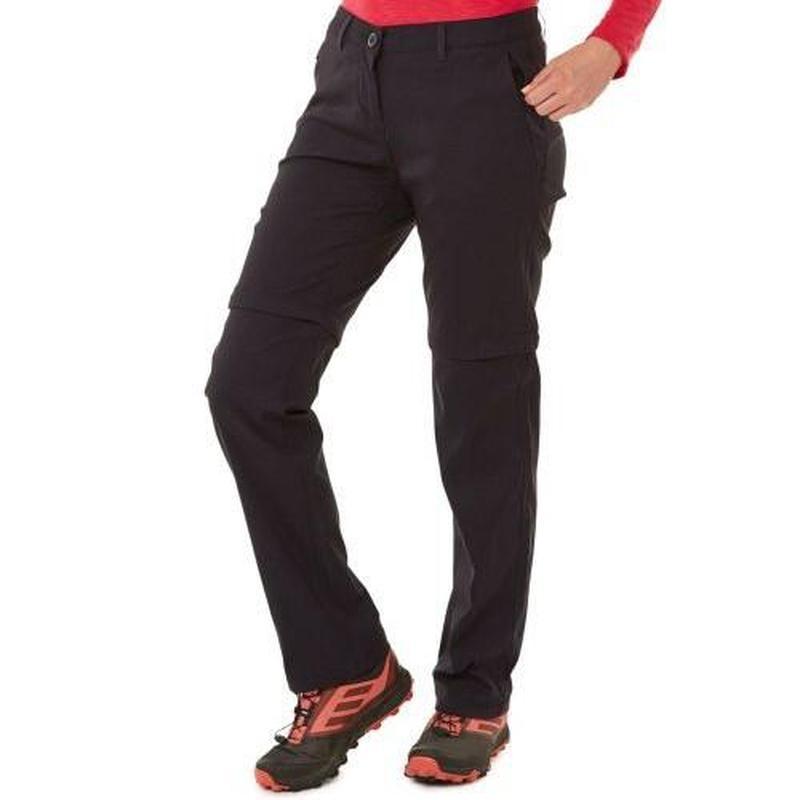 Craghoppers Women's Kiwi Pro Convertible Trousers - Dark Navy-Active Trousers-Outback Trading