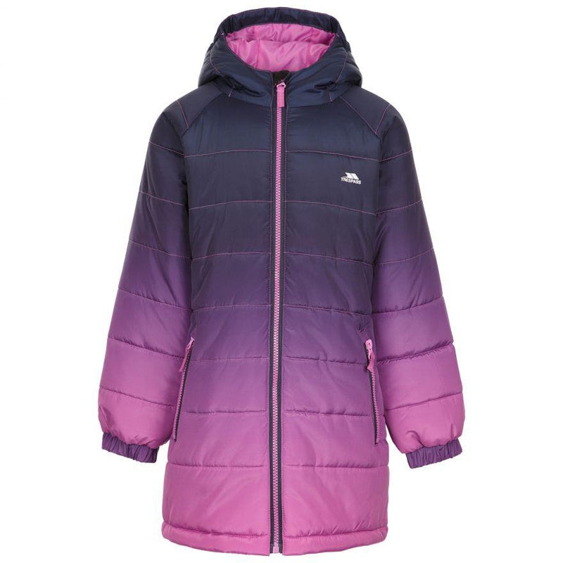 Trespass Destiny Children's Jacket - Pink Ombre-Coats & Jackets-Outback Trading