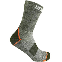 DexShell Terrain Coolmax Waterproof Breathable Walking Socks- Green-Socks-Outback Trading