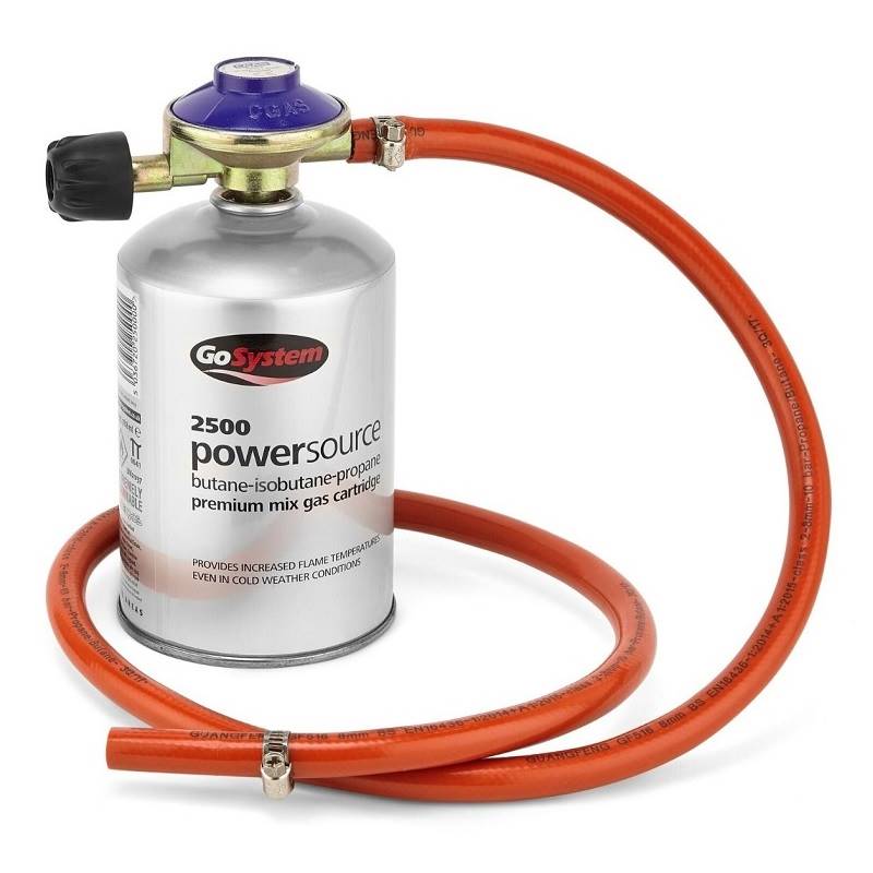 GoSystem EN417 Gas Regulator with Hose-Camping Gas-Outback Trading