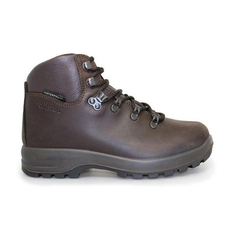 Grisport Hurricane Lady Waterproof Walking Boot - Brown-Walking Shoes-Outback Trading